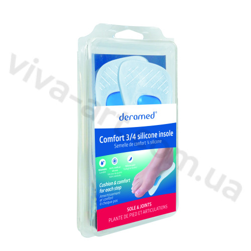 Устілка 3/4 гелева, універсальний розмір, пара